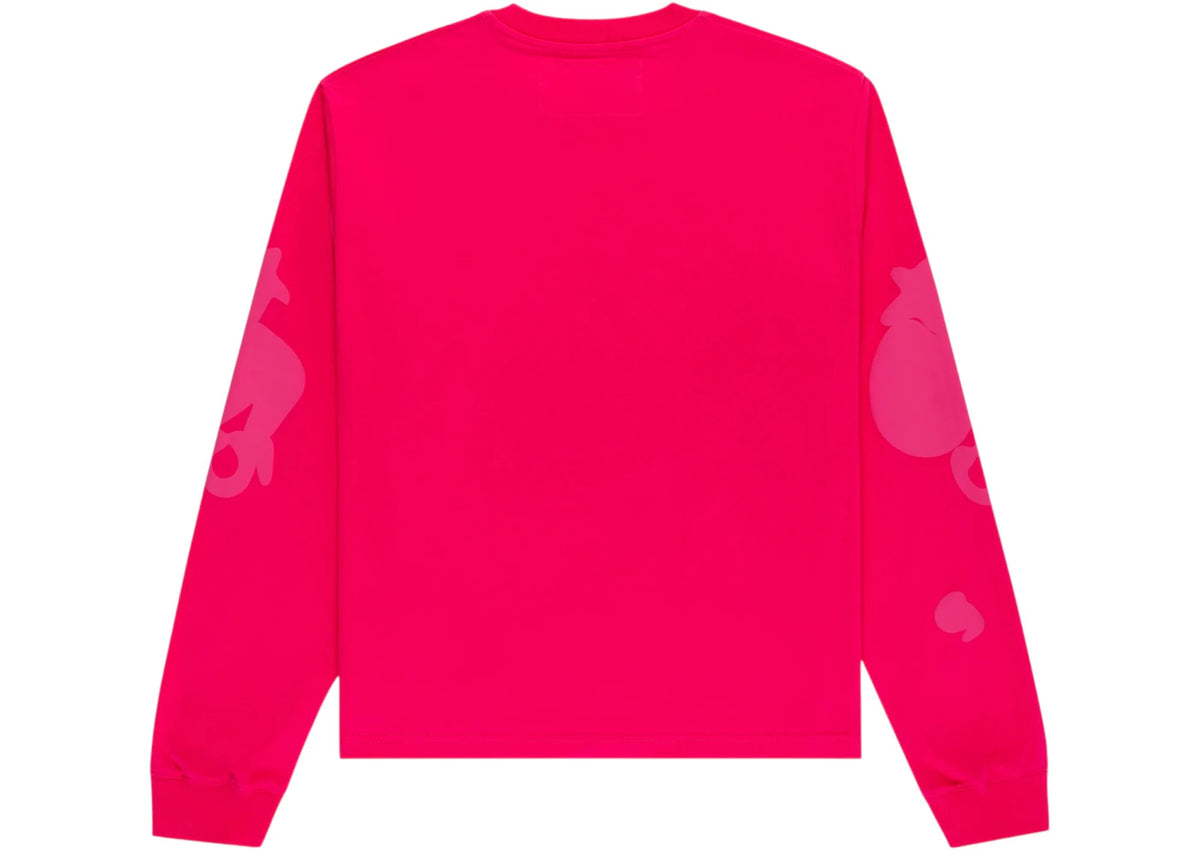 Sp5der Beluga Langarmshirt Pink - vue secondaire A