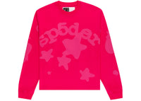 Sp5der Beluga Langarmshirt Pink