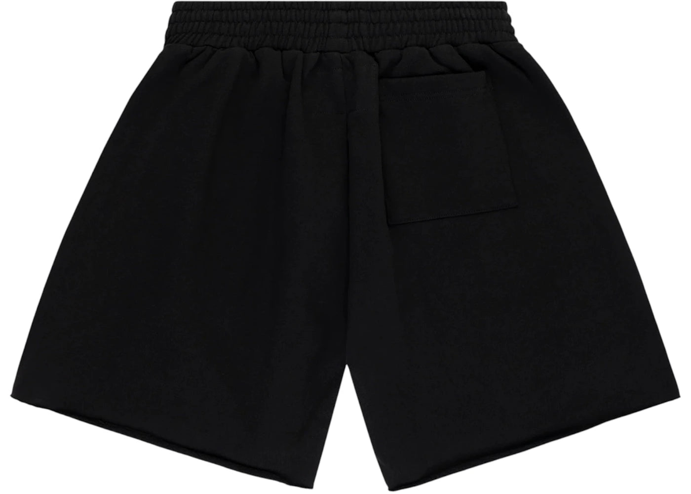 Sp5der Beluga Outline Sweatshort Black - vue secondaire B