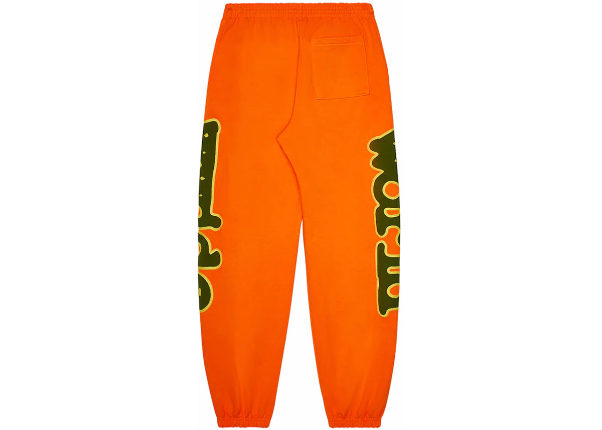 Sp5der World Beluga Jogginghose Orange - vue secondaire A
