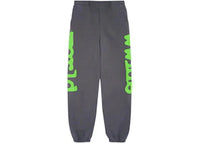 Sp5der Beluga Sweatpants Slate Grey/Green
