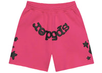 Sp5der Beluga Sweatshort Pink