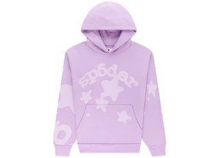 Sp5der Beluga V2 Hoodie Acai - authentic Sp5der apparel