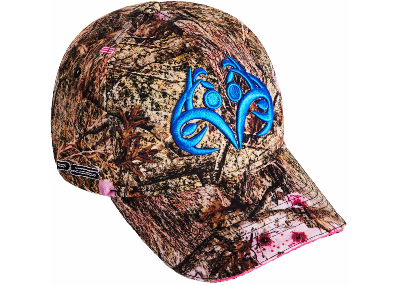 Sp5der Blue Logo Cap Real Tree Camo - vue 360