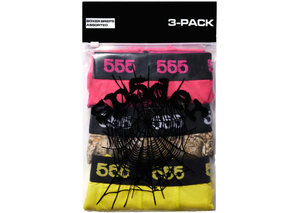 Sp5der Boxer-Slips (3er-Pack) Mehrfarbig
