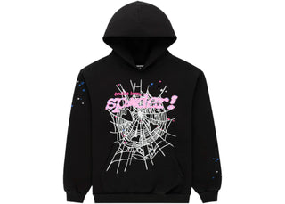 Sp5der CB Punk V2 Hoodie Owl - authentic Sp5der apparel