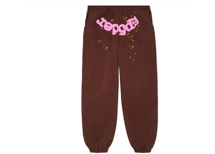 Sp5der Classic Jogginghose Braun
