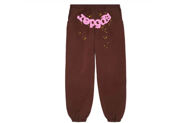 Sp5der Classic Jogginghose Braun