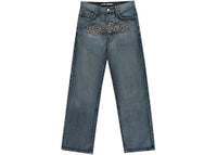 Sp5der Denim Work Pant Light Blue Wash