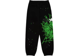 Sp5der Heavy Web Sweatpant (FW25) Black - product view 2