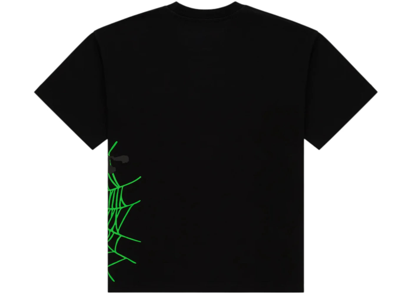 Sp5der Heavy Web Tee Black - vue secondaire B