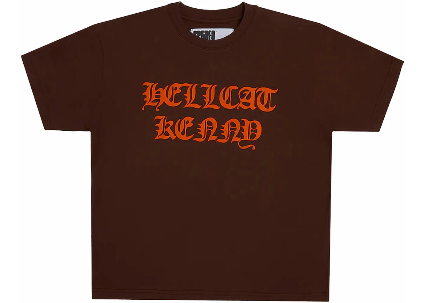 Sp5der Hellcat Kenny Tee Brown - vue secondaire A
