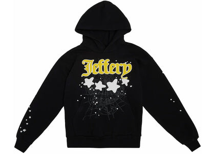Sp5der Jeffery Hoodie Schwarz