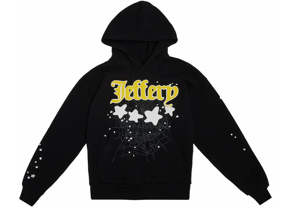 Sp5der Jeffery Hoodie Schwarz
