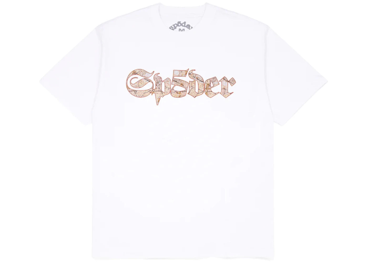 Sp5der Juan V2 T-Shirt Weiß - vue 360