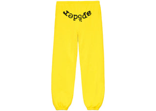 Sp5der Legacy Sweatpant Yellow - authentic Sp5der product
