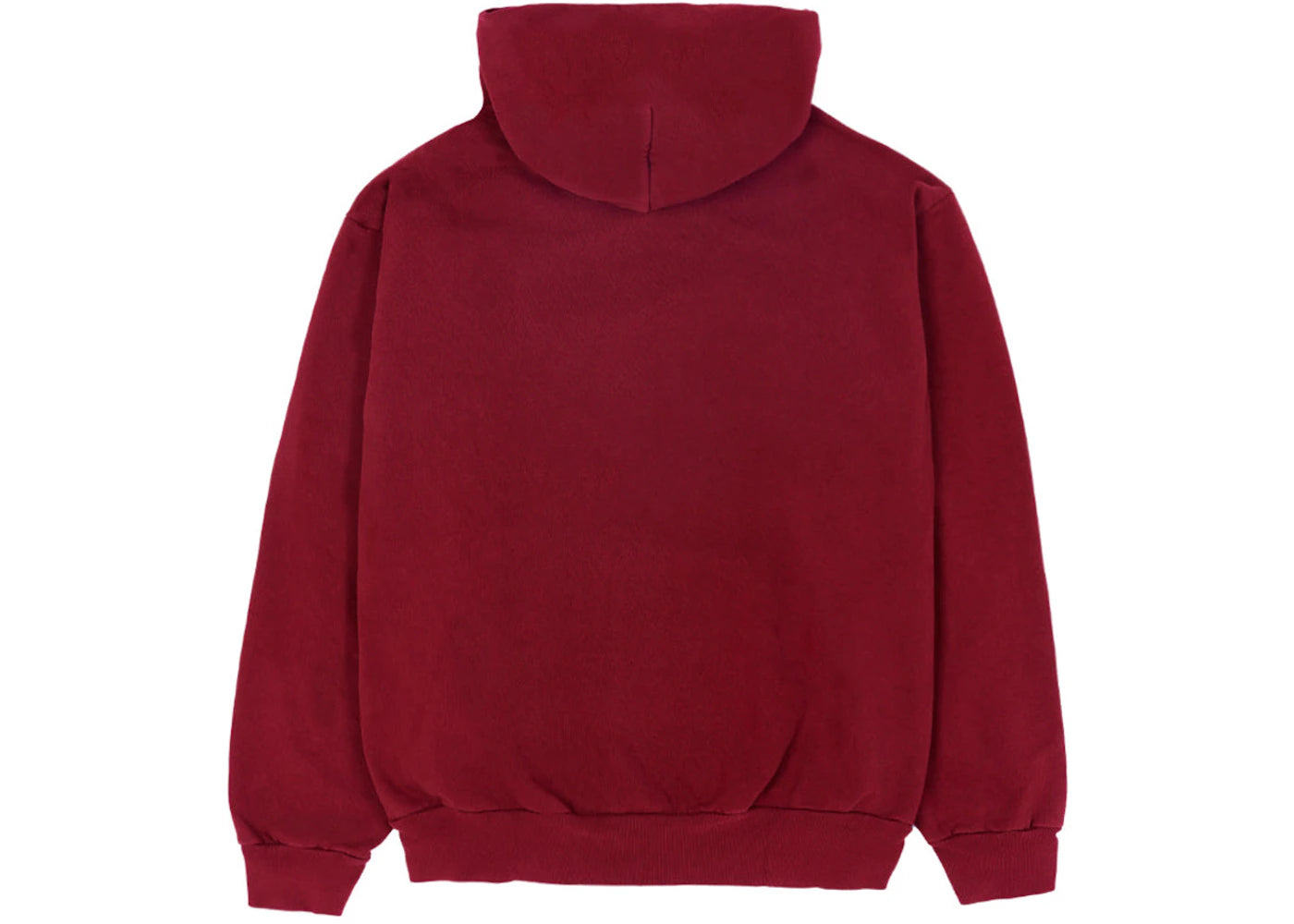 Sp5der Logo Hoodie Maroon - vue secondaire A