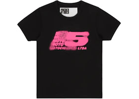 Sp5der Moto 5 Baby Tee Black - vue 360