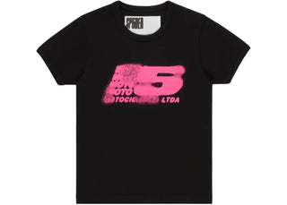 Sp5der Moto 5 Baby Tee Black - product view 2