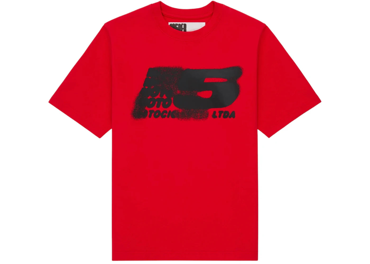 Sp5der Moto 5 Tee Red - vue secondaire A
