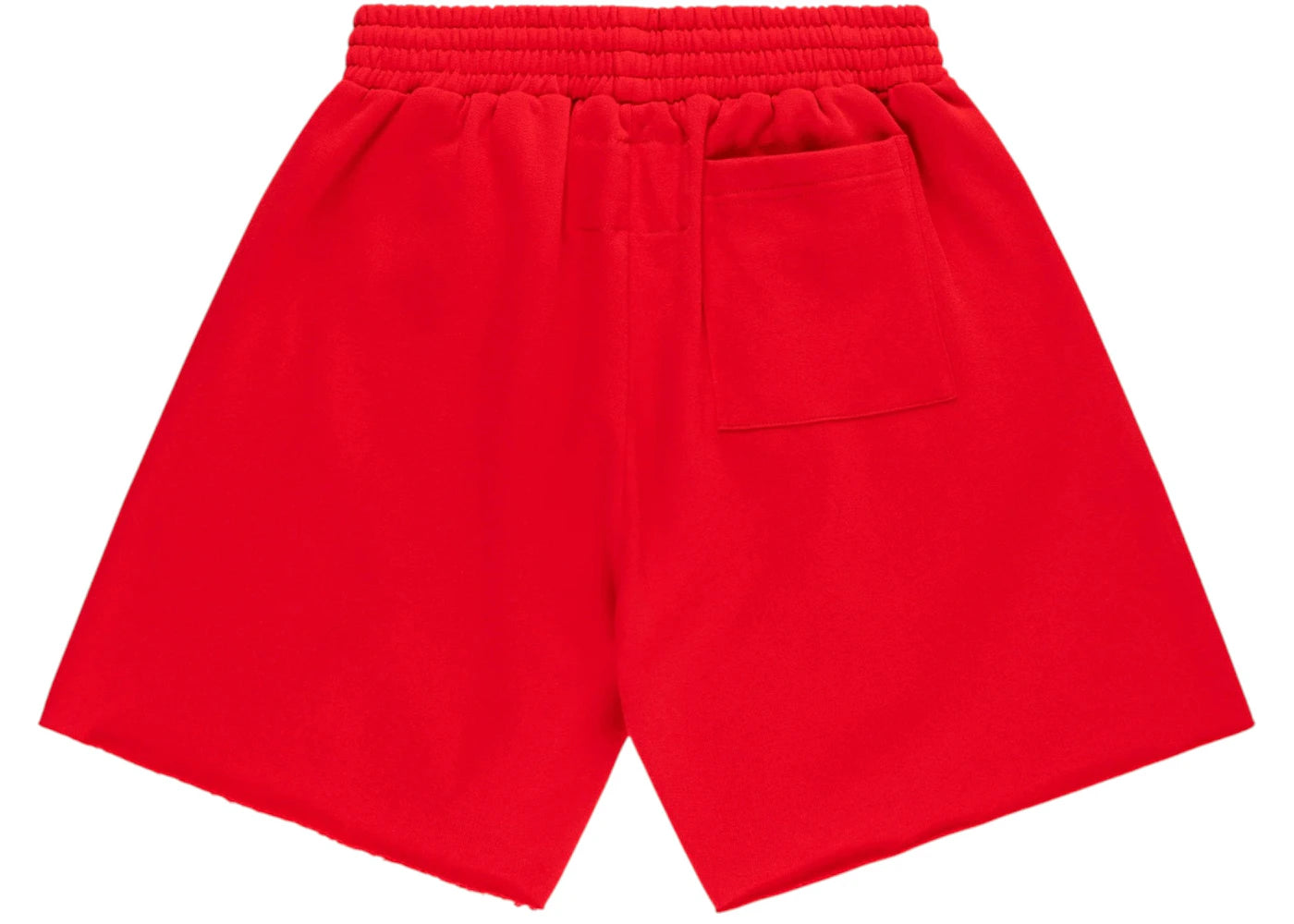 Sp5der OG Studded Sweatshort Red - vue secondaire A