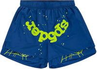 Sp5der OG Web Double Layer Short Blue/Green