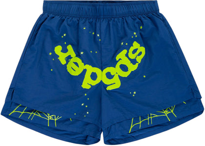 Sp5der OG Web Double Layer Short Blue/Green - product view 2