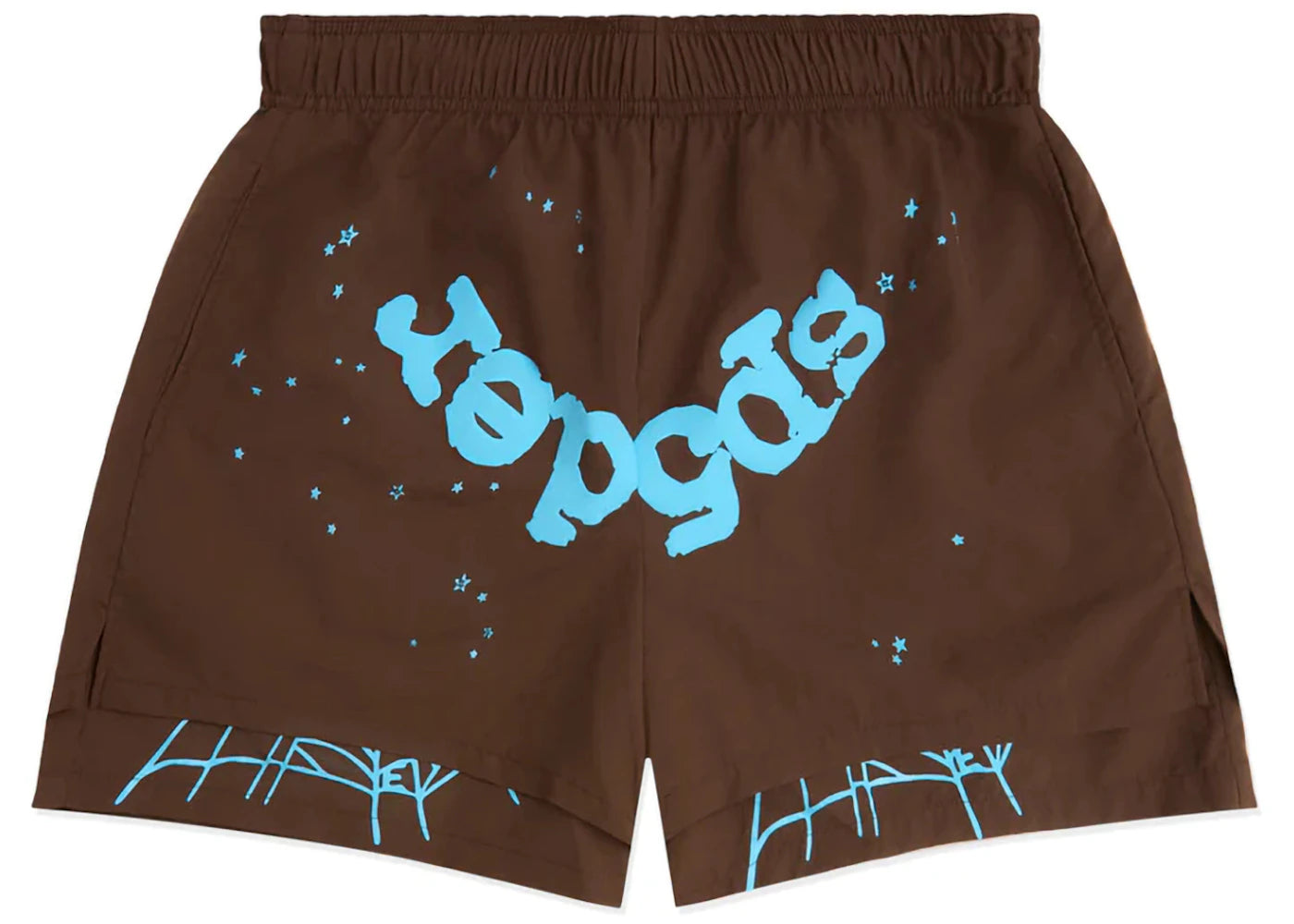 Sp5der OG Web Double Layer Short Brown - vue secondaire A