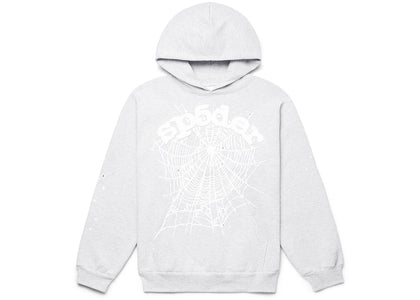 Sp5der OG Web Hoodie Heather Grey sneakers - authentic Sp5der shoes