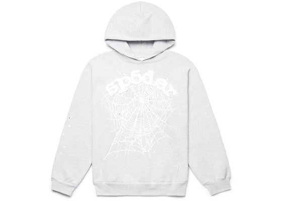 Sp5der OG Web Hoodie Heather Grey sneakers - authentic Sp5der shoes