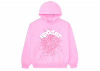 Sp5der OG Web Hoodie Rosa