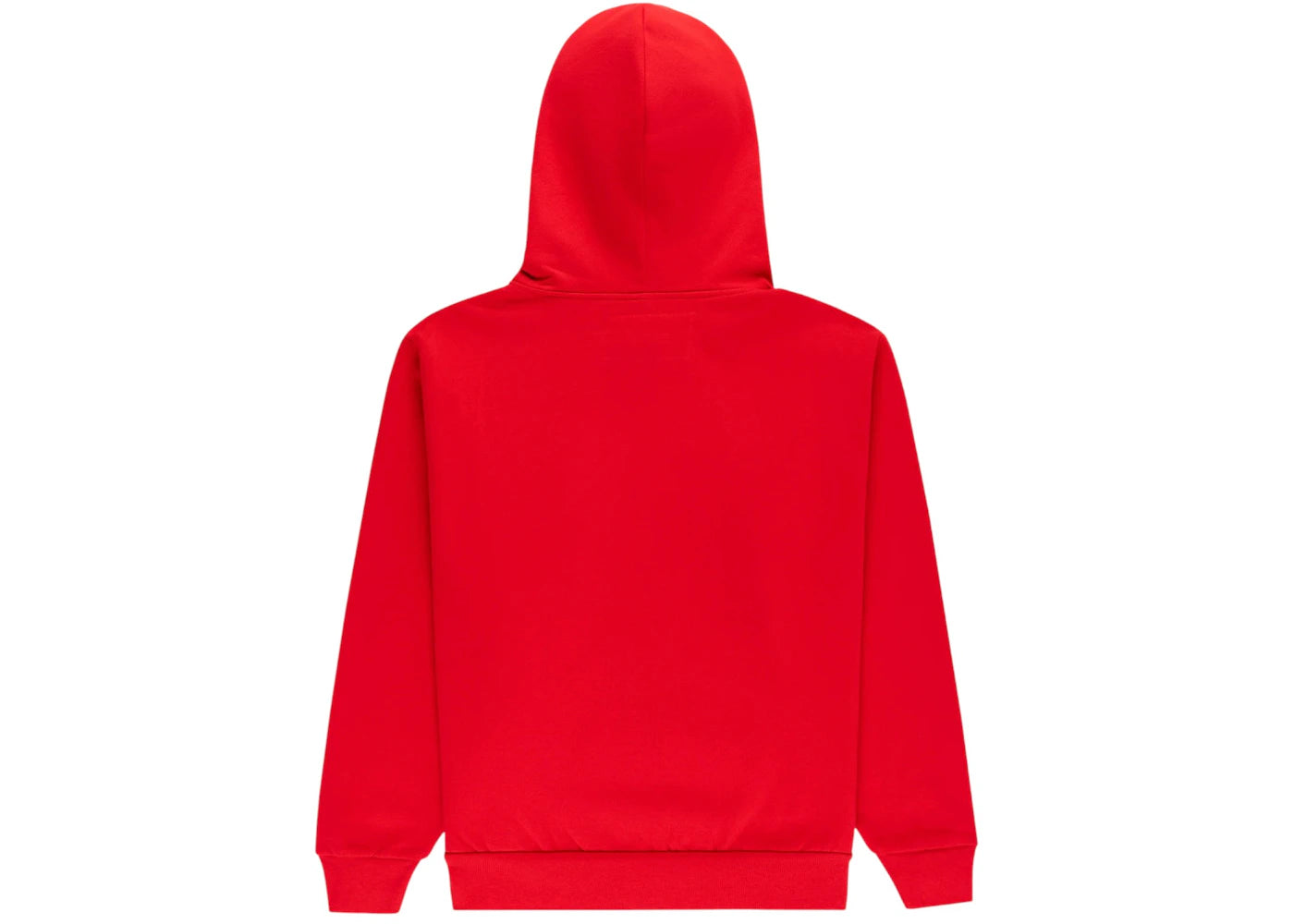 Sp5der OG Web Studded Zip Hoodie Red - vue secondaire A