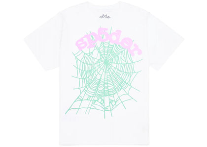 Sp5der OG Web Tee White
