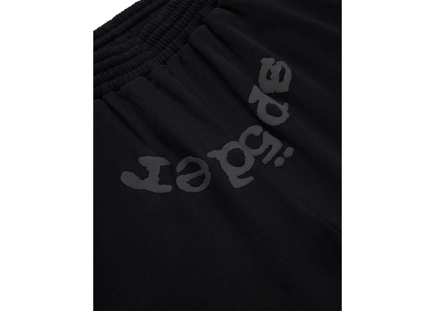 Sp5der OG Web V2 Phantom Sweatshort Black - vue secondaire A