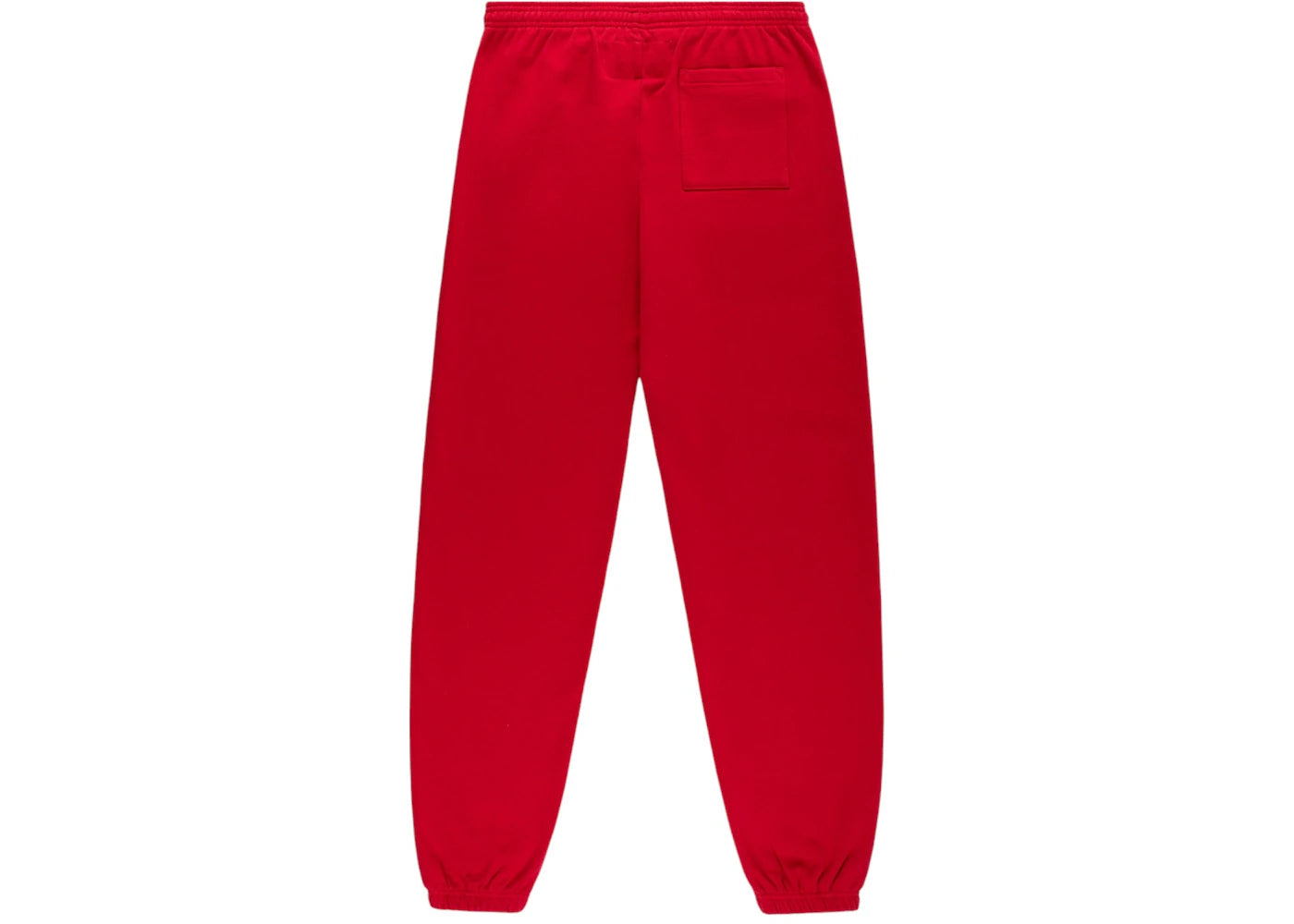 Sp5der OG Web V2 Sweatpant Red - vue secondaire A