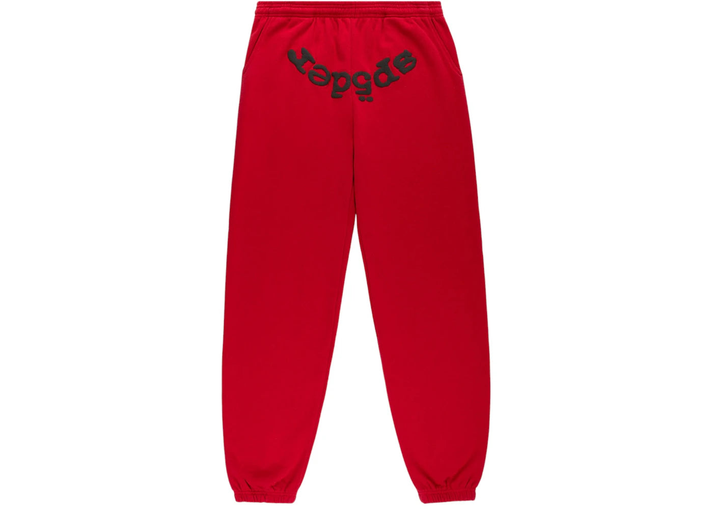 Sp5der OG Web V2 Sweatpant Red - vue 360