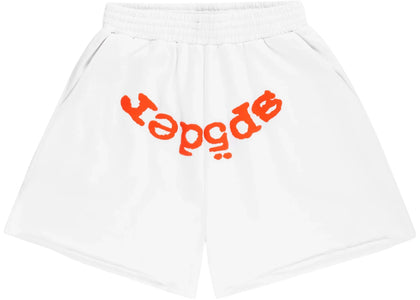 Sp5der OG Web V2 Sweatshort Weiß