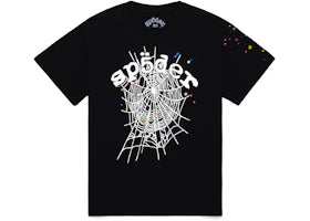 Sp5der OG Web V2 Tee Black - vue 360