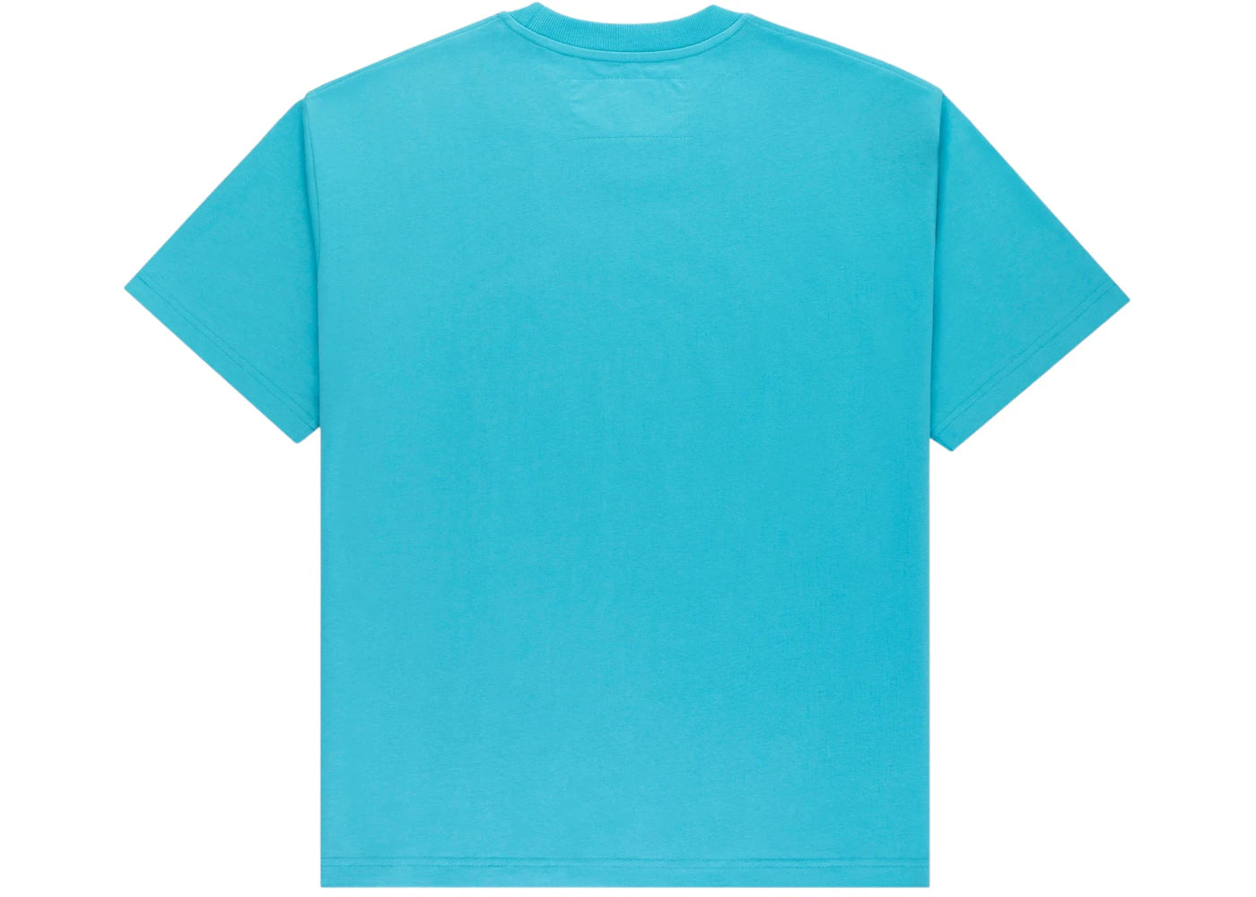 Sp5der OG Web V2 Tee Cyan - vue secondaire A