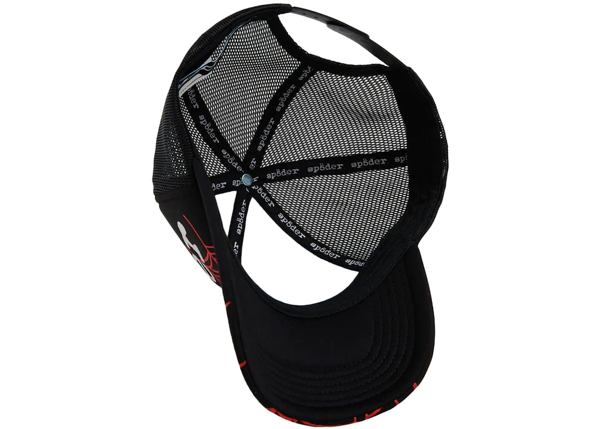 Sp5der OG Web V2 Trucker Black - vue secondaire A