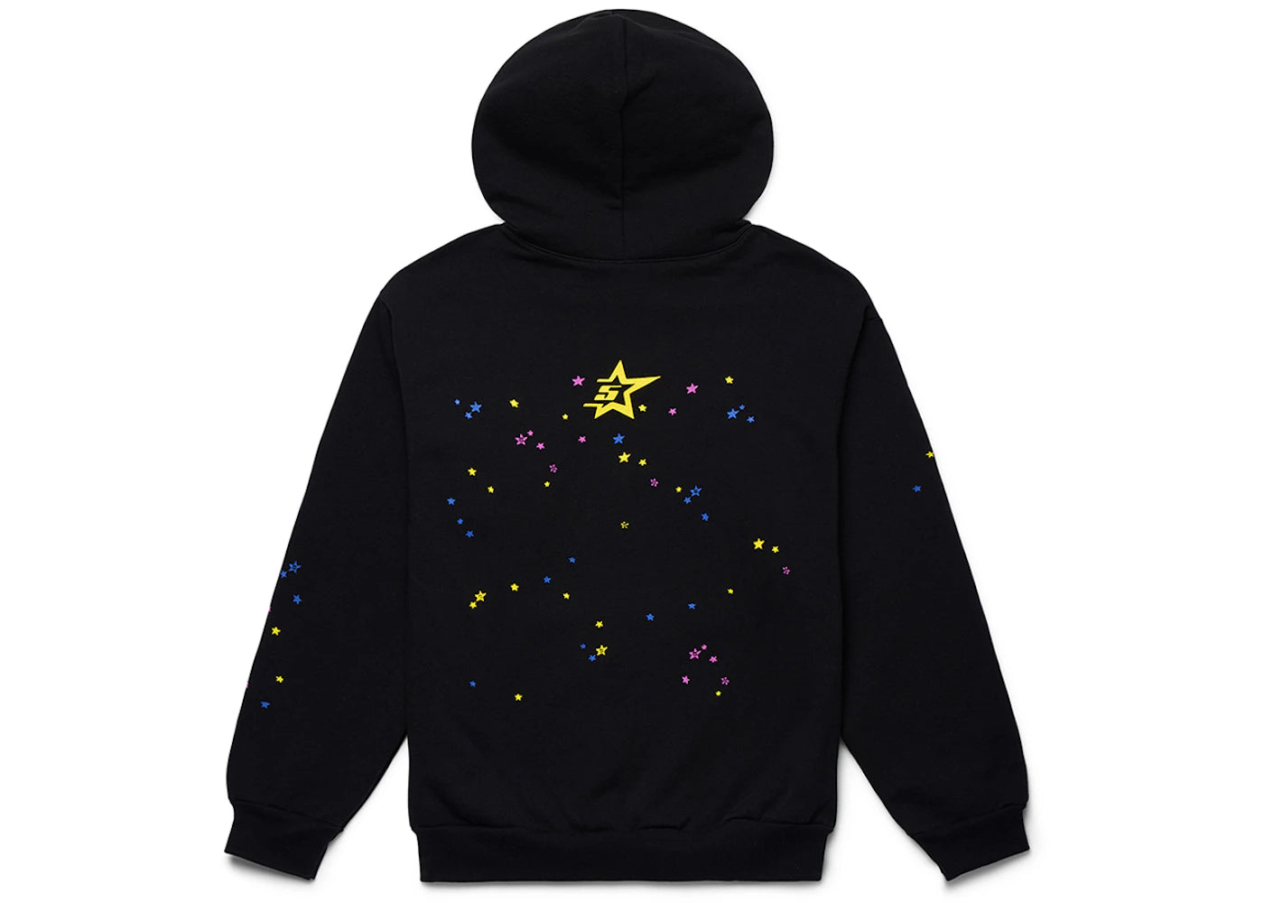 Sp5der P*NK V2 Hoodie Black - vue secondaire B