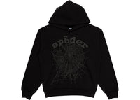 Sp5der Phantom Web Hoodie Black
