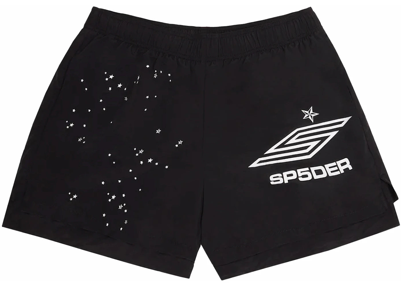 Sp5der Pro Double Layer Short Black - vue 360