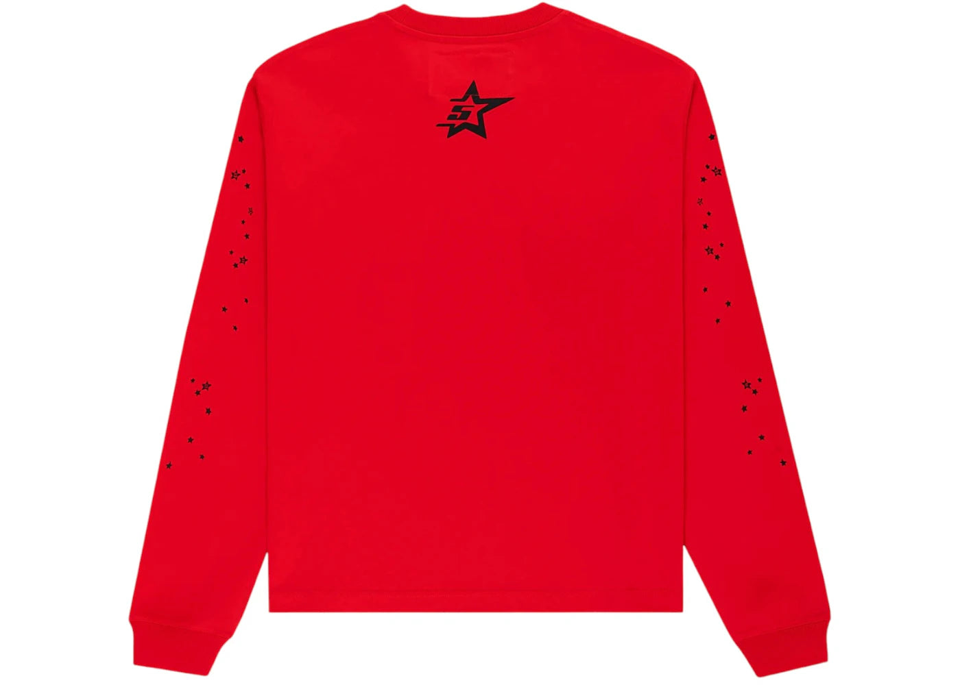 Sp5der Punk V2 Longsleeve Red - vue secondaire B