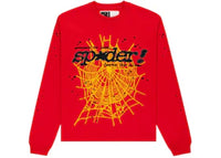 Sp5der Punk V2 Longsleeve Red