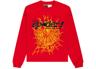 Sp5der Punk V2 Longsleeve Red - product view 2