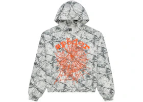 Sp5der Real Tree OG Web V2 Zip Hoodie White Camo