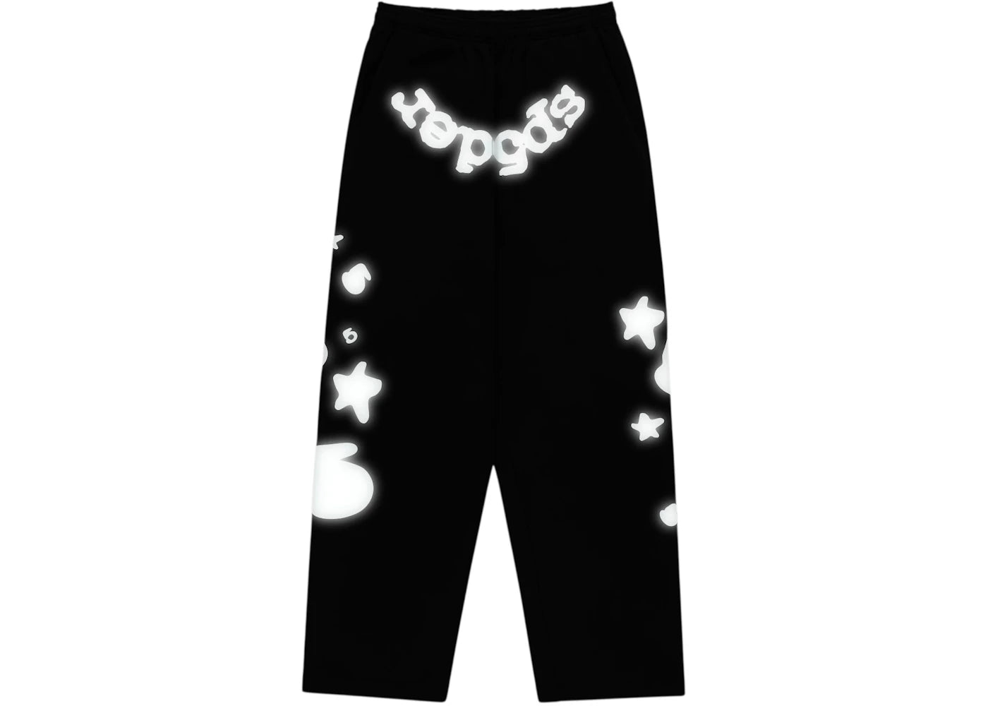 Sp5der Reflective Beluga Sweatpant Black - vue secondaire B