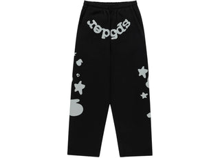 Sp5der Reflective Beluga Sweatpant Black - product view 2