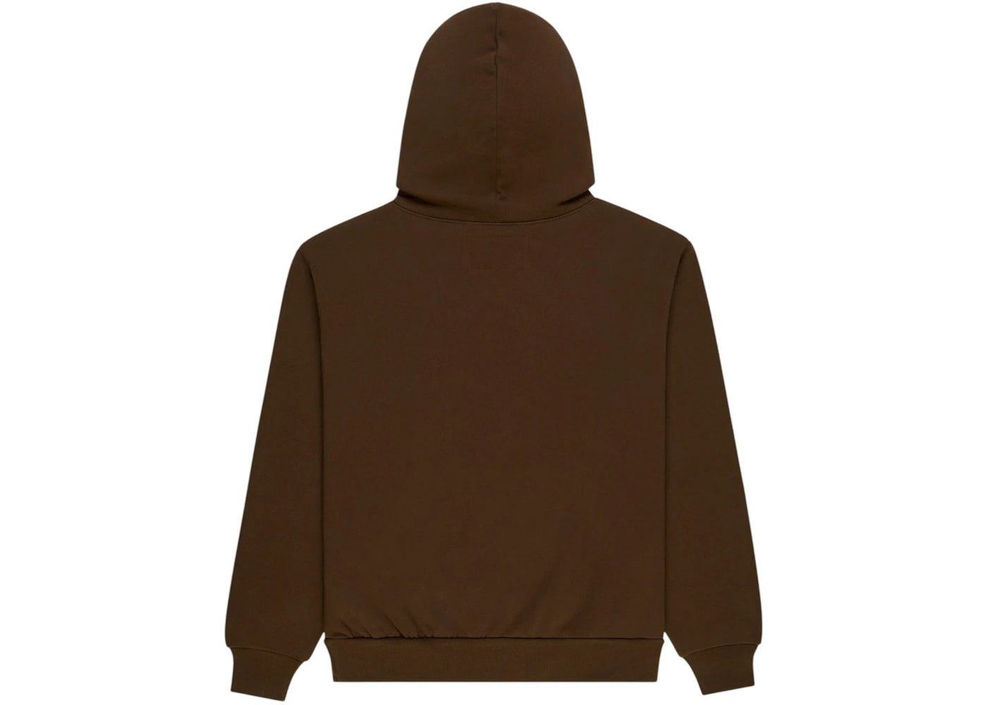 Sp5der Rhinestone OG Web Hoodie Brown - vue secondaire A